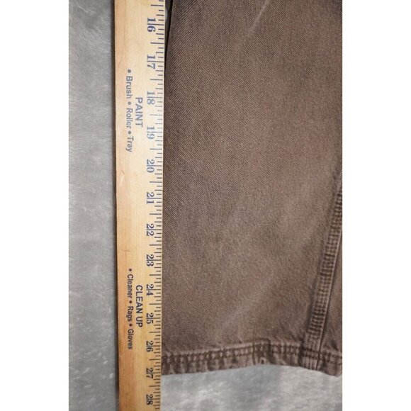 Cotton On Brown Baggy Utility Jeans - Size 28 - Picture 16 of 16